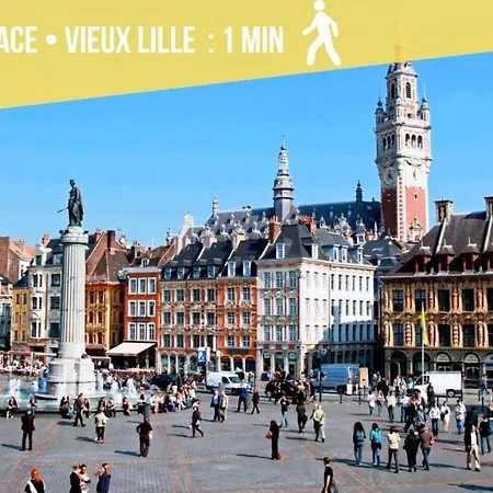 Superb Fully-equipped Studio Near Grand Place Lille
